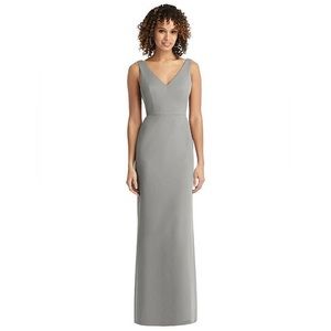 Dressy social bridesmaids dress 8194